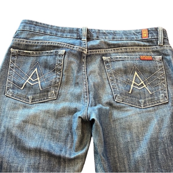 7 For All Mankind Denim - 7 for All Mankind bootcut A pocket jeans. Size 29 dark medium wash